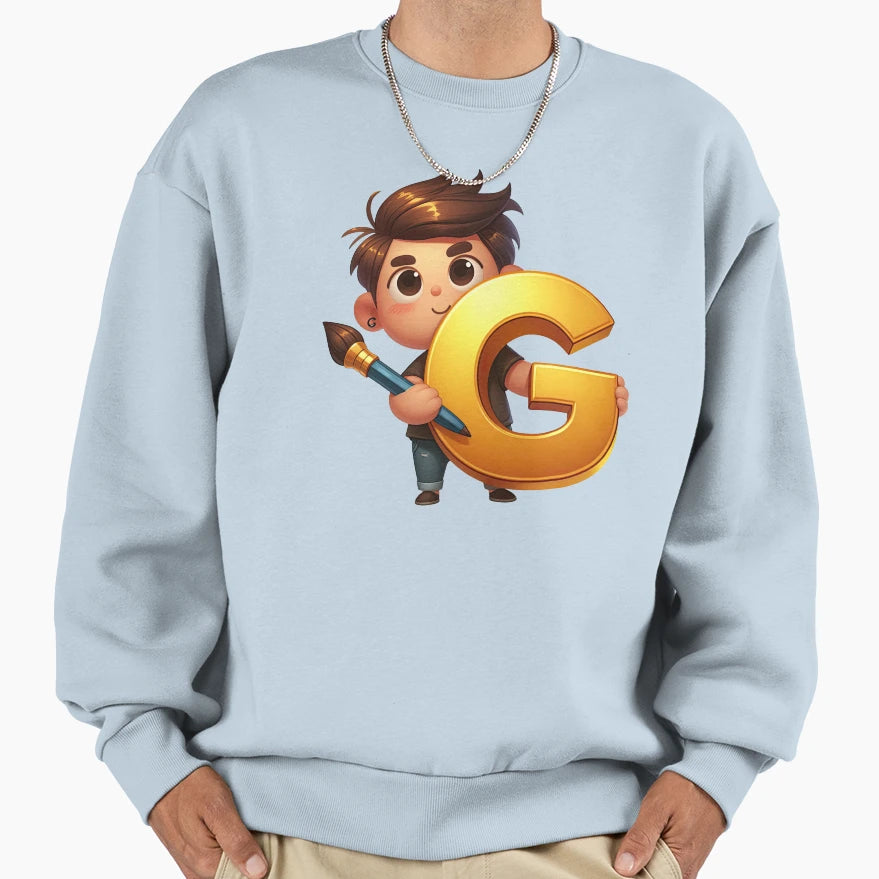 G Designer Sweatshirt - Novelty Apparel Men Women - T-Shirt, Sweatshirt, Hoodie