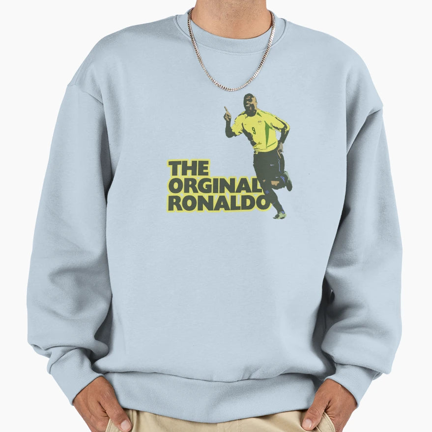 Orginal Ronaldo Sweatshirt - Minimalist Print Men Women - T-Shirt, Sweatshirt, Hoodie