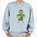 Sports Character Football Green Sweatshirt - Novelty Apparel Unisex - T-Shirt, Sweatshirt, Hoodie