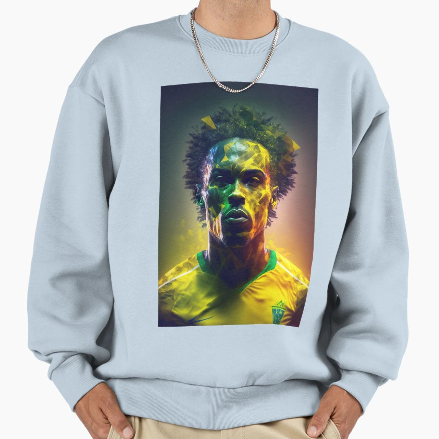 Brazil Player 3 Sweatshirt - Streetwear Style Unisex - T-Shirt, Sweatshirt, Hoodie