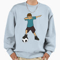 Dabbing Soccer Artwork Football Sweatshirt - Graphic Print Men Women - T-Shirt, Sweatshirt, Hoodie