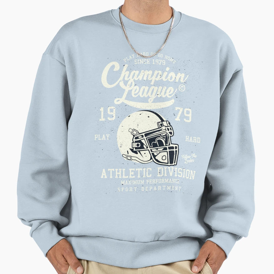 Champion League Sweatshirt - Trendy Graphic for Adults - T-Shirt, Sweatshirt, Hoodie