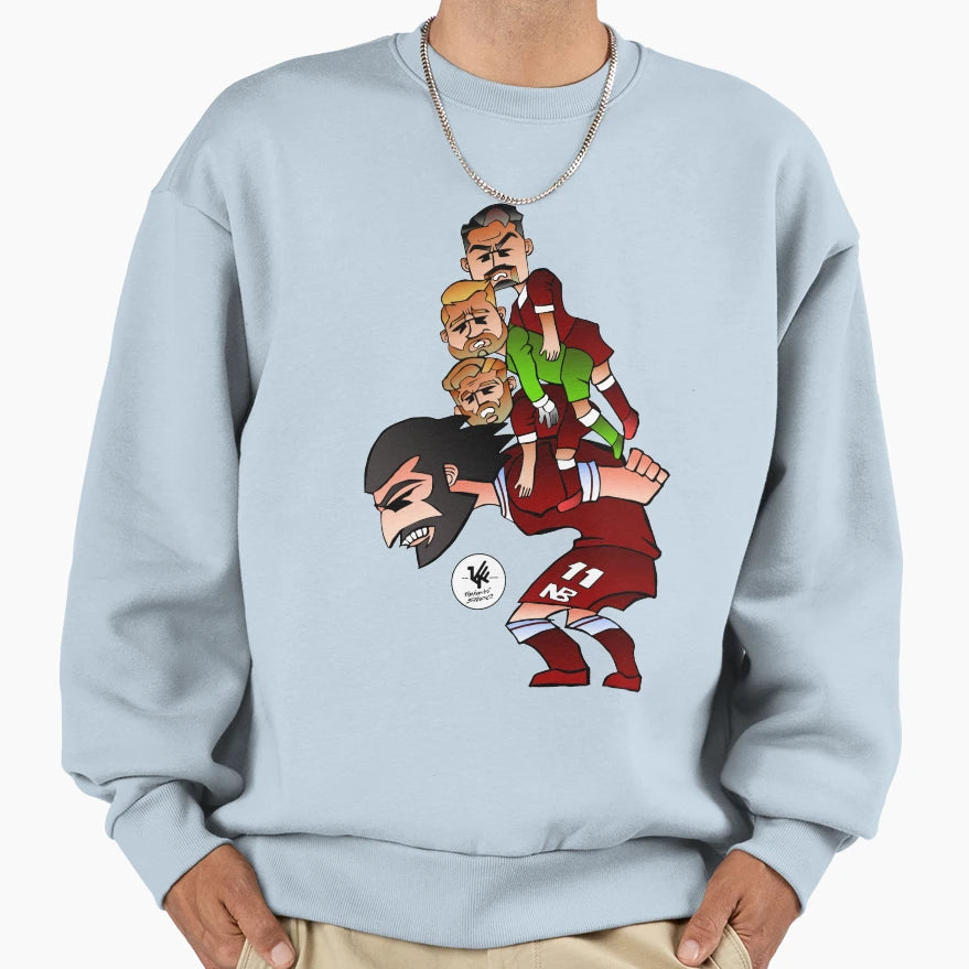 Mohamed Salah Sweatshirt - Graphic Print Men Women - T-Shirt, Sweatshirt, Hoodie