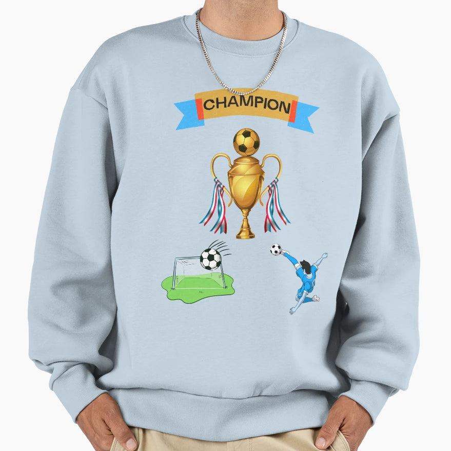 Champion Sweatshirt - Graphic Print for Adults - T-Shirt, Sweatshirt, Hoodie