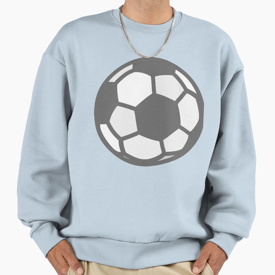 Football Ball Love Sweatshirt - Unique Graphic Unisex - T-Shirt, Sweatshirt, Hoodie