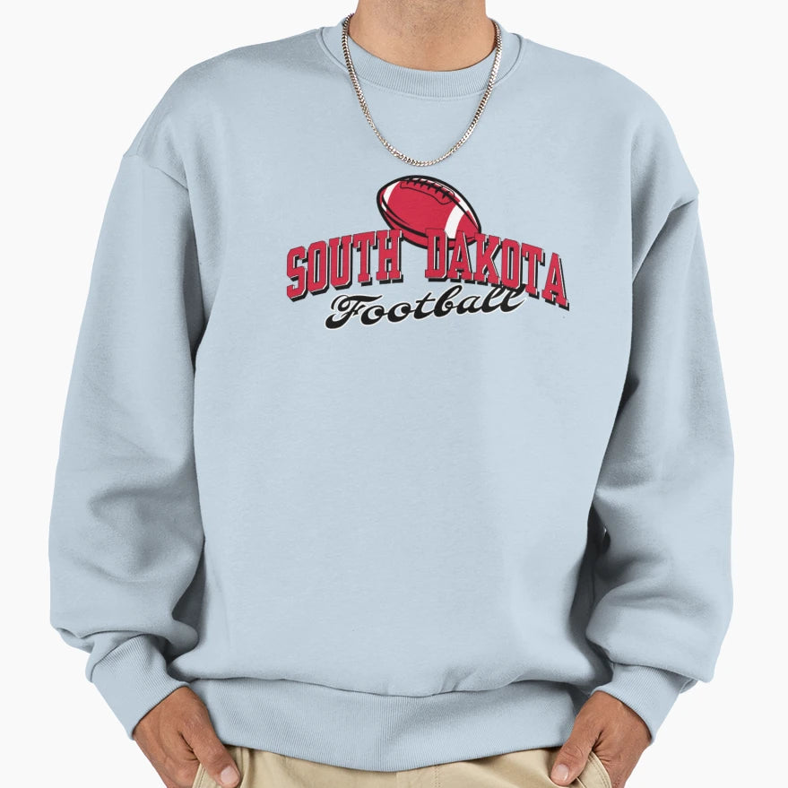 South Dakota Football Sweatshirt - Custom Art Print for Adults - T-Shirt, Sweatshirt, Hoodie