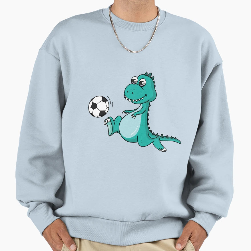Dinosaur Football Gift T-Shirt - Unique Graphic for Adults - T-Shirt, Sweatshirt, Hoodie