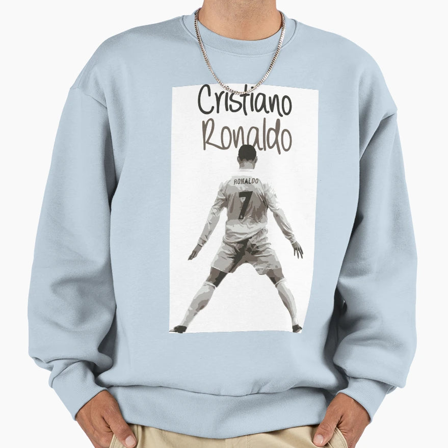 Cristiano Ronaldo Celebration Sweatshirt - Trendy Graphic Men Women - T-Shirt, Sweatshirt, Hoodie