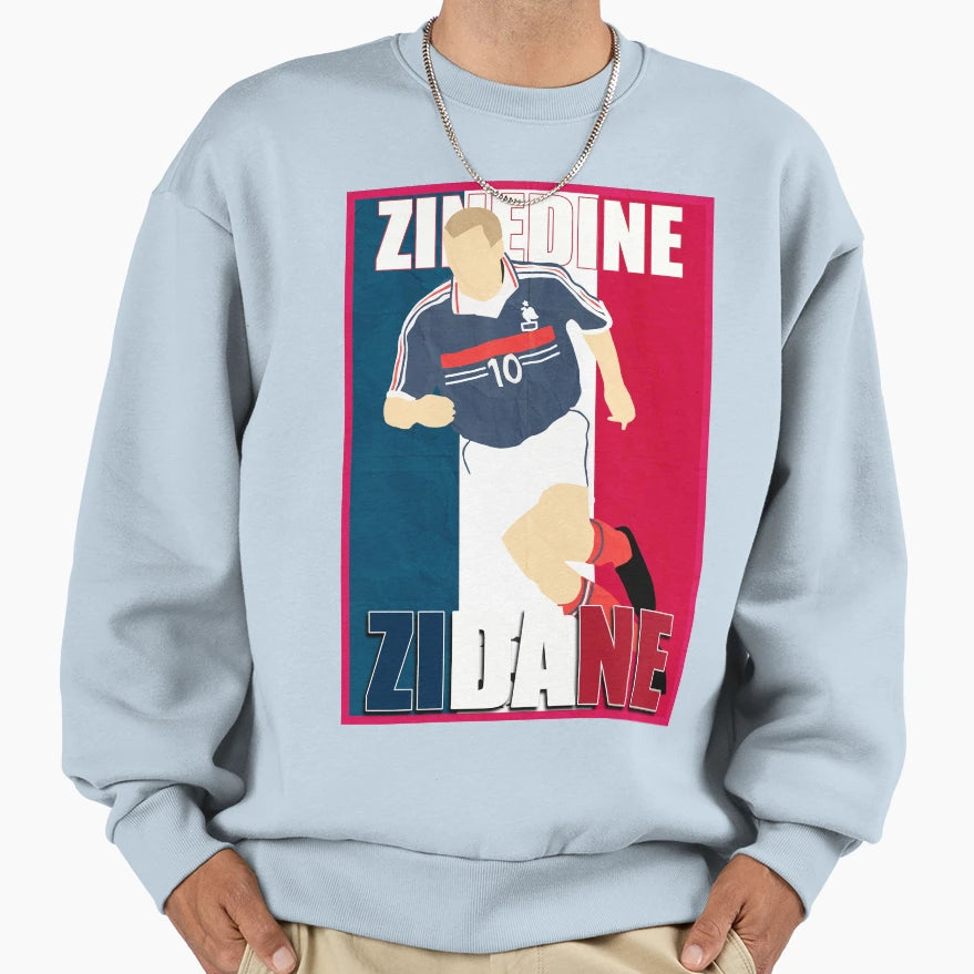 Zidane Sweatshirt - Streetwear Style Men Women - T-Shirt, Sweatshirt, Hoodie