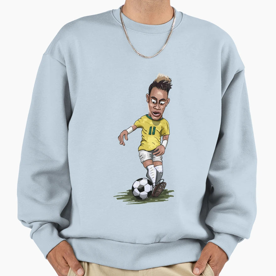 Neymar Most Talented Player Sweatshirt - Novelty Apparel Unisex - T-Shirt, Sweatshirt, Hoodie