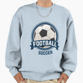 Soccer Football Player Fan Goal Sweatshirt - Graphic Print for Adults - T-Shirt, Sweatshirt, Hoodie