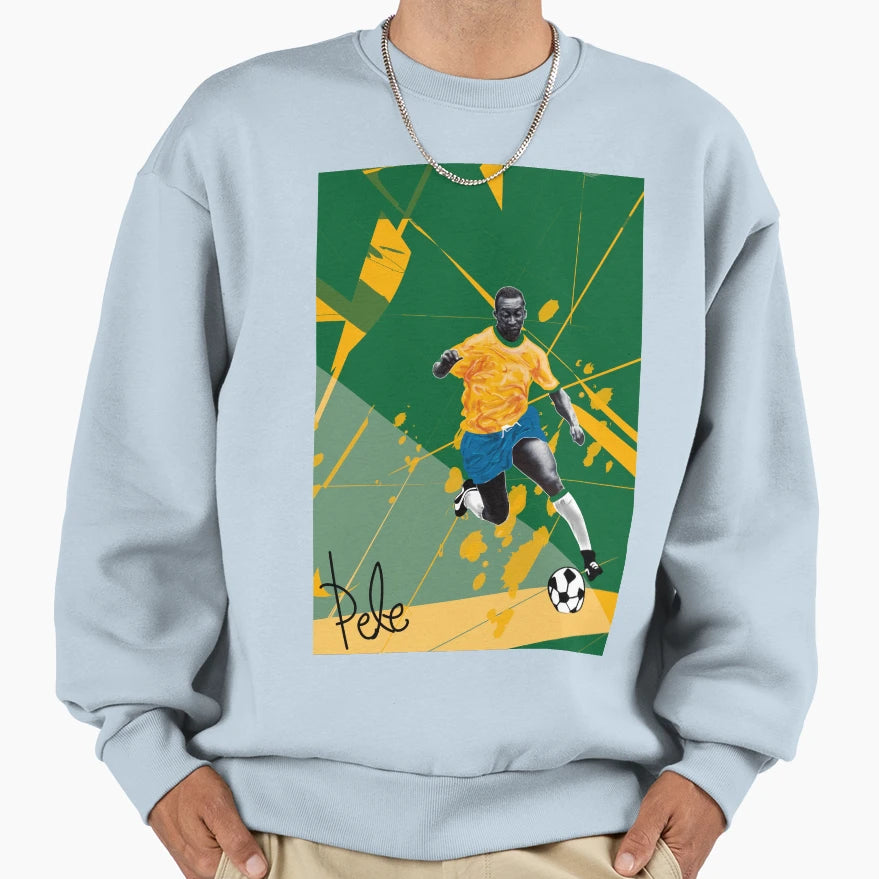 Pele Sweatshirt - Unique Graphic Men Women - T-Shirt, Sweatshirt, Hoodie