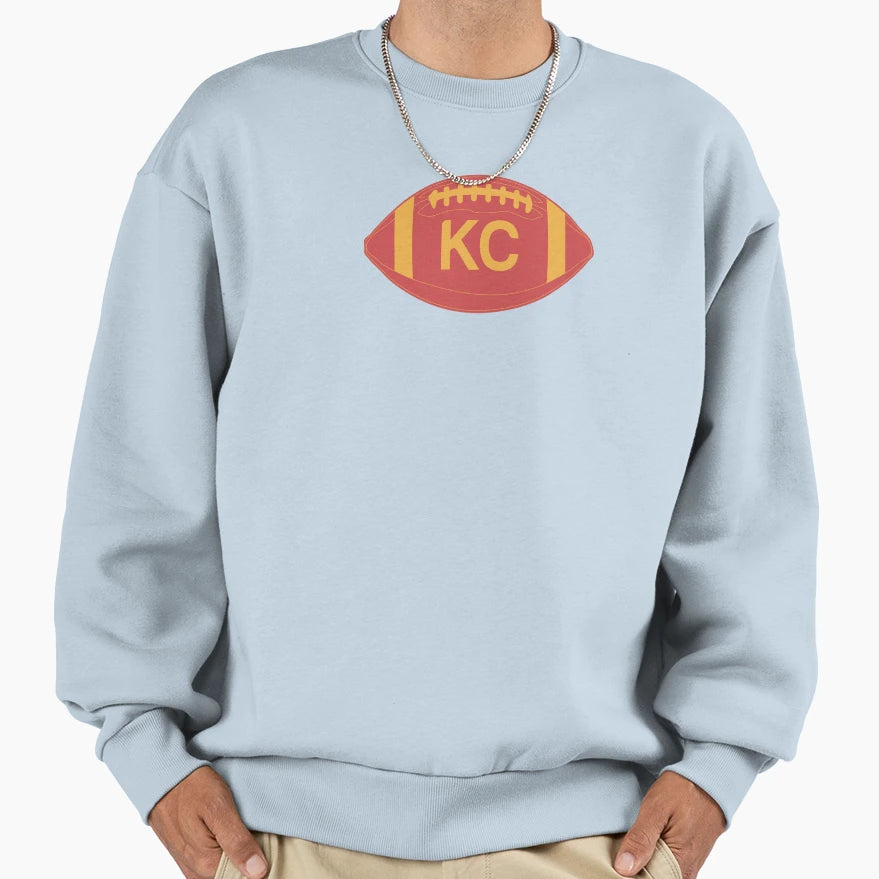 Kc Football Sweatshirt - Fun Novelty Design Unisex - T-Shirt, Sweatshirt, Hoodie