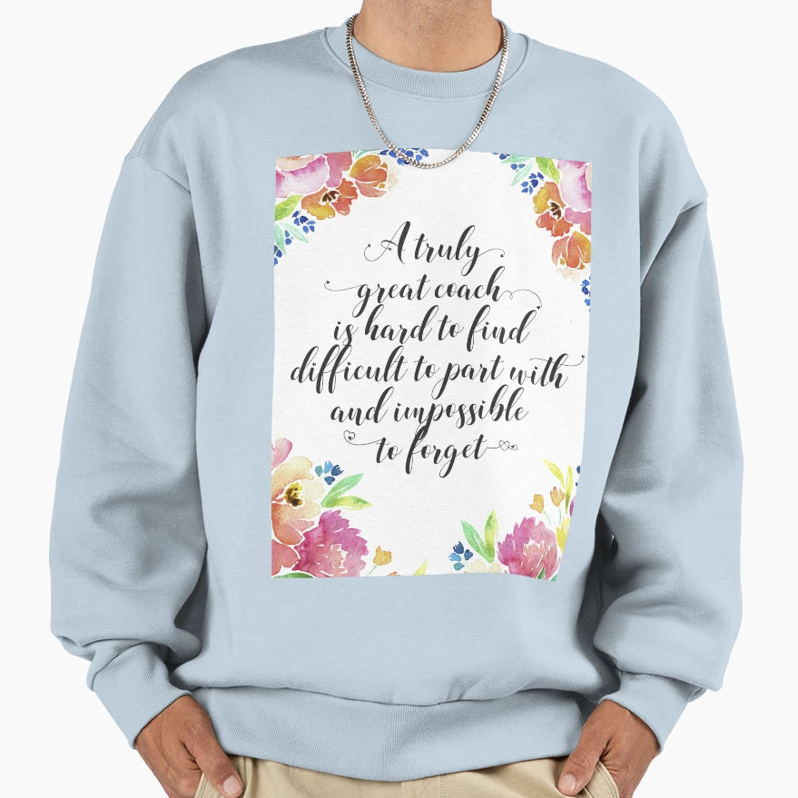 Coach Farewell Gift Leaving Gift Sweatshirt - Graphic Print Men Women - T-Shirt, Sweatshirt, Hoodie