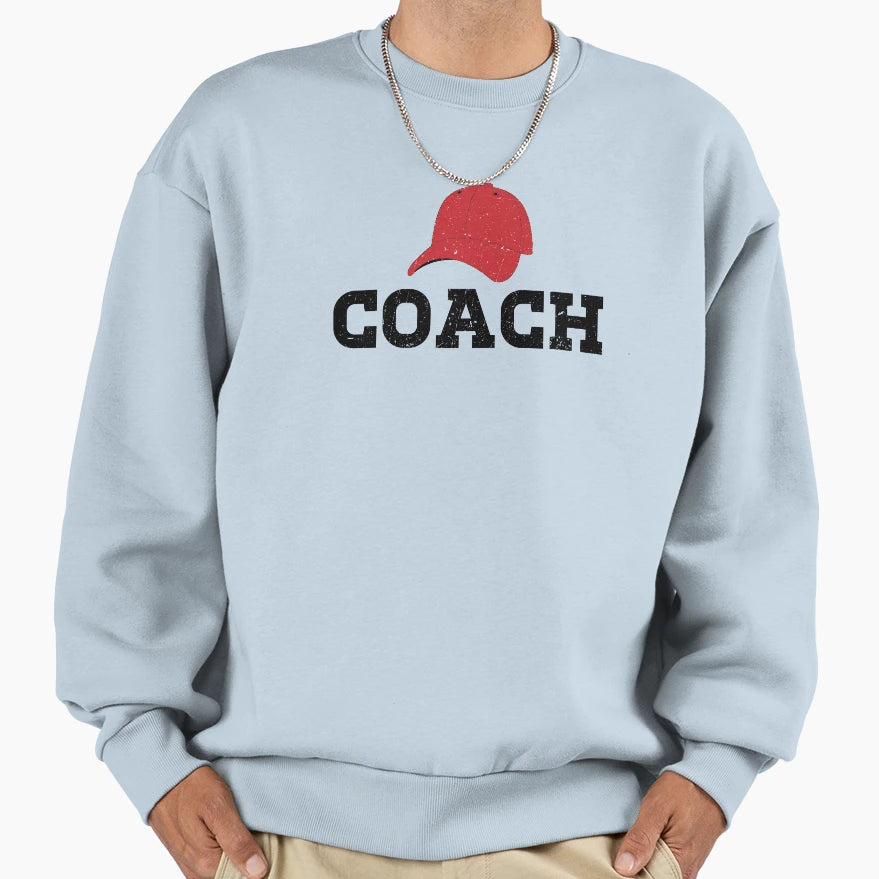 Coach Sweatshirt - Casual Everyday Wear for Adults - T-Shirt, Sweatshirt, Hoodie