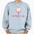 Betirri Football Art Sweatshirt - Casual Everyday Wear for Adults - T-Shirt, Sweatshirt, Hoodie