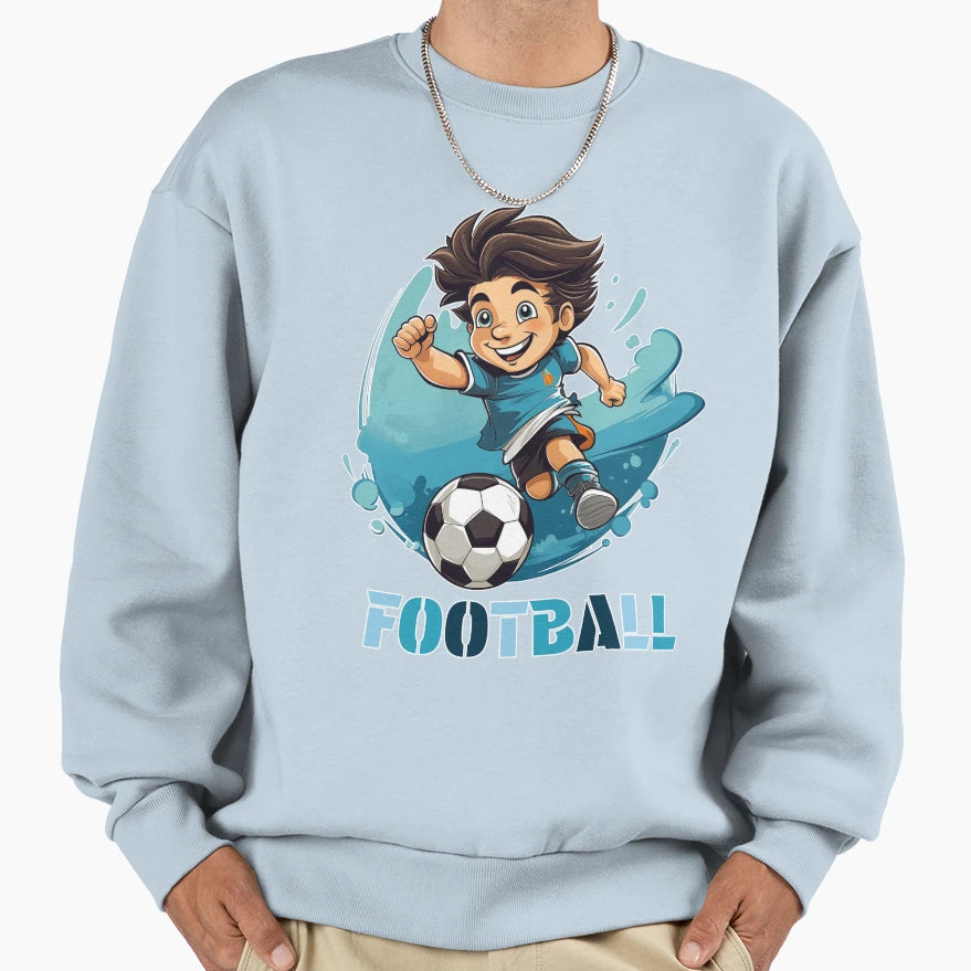 Football Soccer Sweatshirt - Graphic Print Men Women - T-Shirt, Sweatshirt, Hoodie