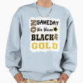 Gameday Football We Wear Gold And Sweatshirt - Minimalist Print Unisex - T-Shirt, Sweatshirt, Hoodie