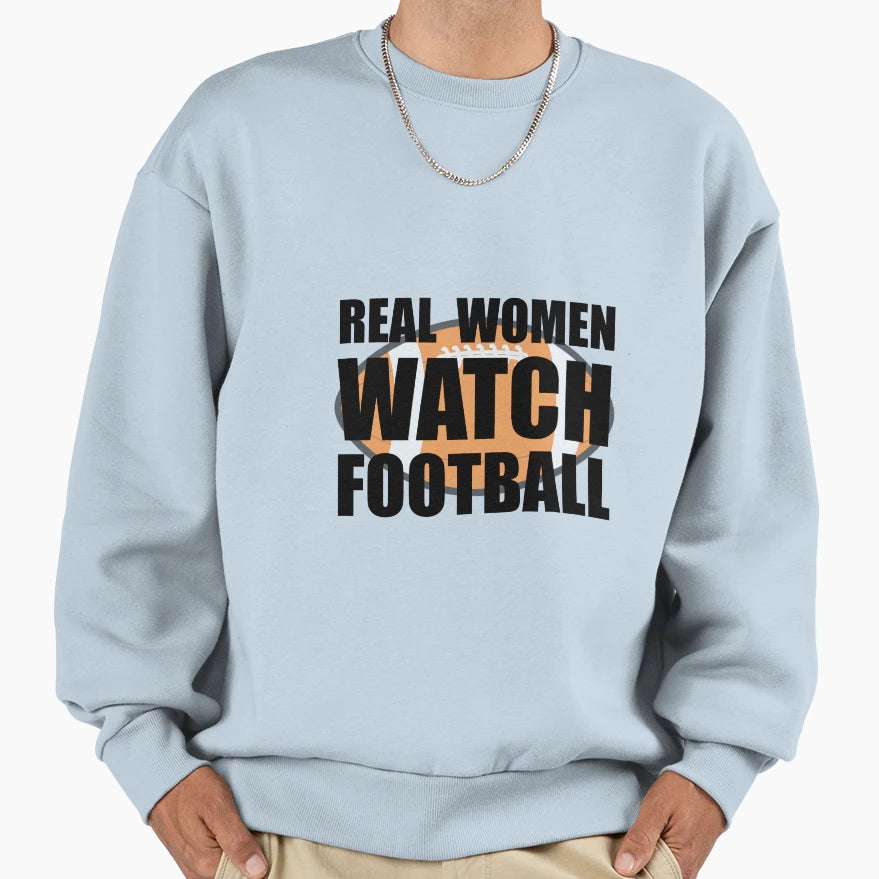 Real Football Sweatshirt - Novelty Apparel Unisex - T-Shirt, Sweatshirt, Hoodie