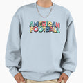 American Football Sweatshirt - Trendy Graphic Unisex - T-Shirt, Sweatshirt, Hoodie