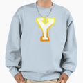 Golden Yellow Letter Y Sweatshirt - Minimalist Print Unisex - T-Shirt, Sweatshirt, Hoodie