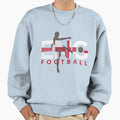 2018 Soccer Cup England Flag Uk Sweatshirt - Graphic Print for Adults - T-Shirt, Sweatshirt, Hoodie