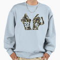 Splatter Saints Duo Sweatshirt - Custom Art Print Men Women - T-Shirt, Sweatshirt, Hoodie