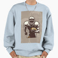 Football Player Sweatshirt - Minimalist Print for Adults - T-Shirt, Sweatshirt, Hoodie