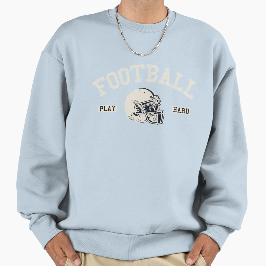 Football Sweatshirt - Custom Art Print Men Women - T-Shirt, Sweatshirt, Hoodie