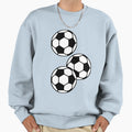 Soccer Sweatshirt - Aesthetic Graphic for Adults - T-Shirt, Sweatshirt, Hoodie