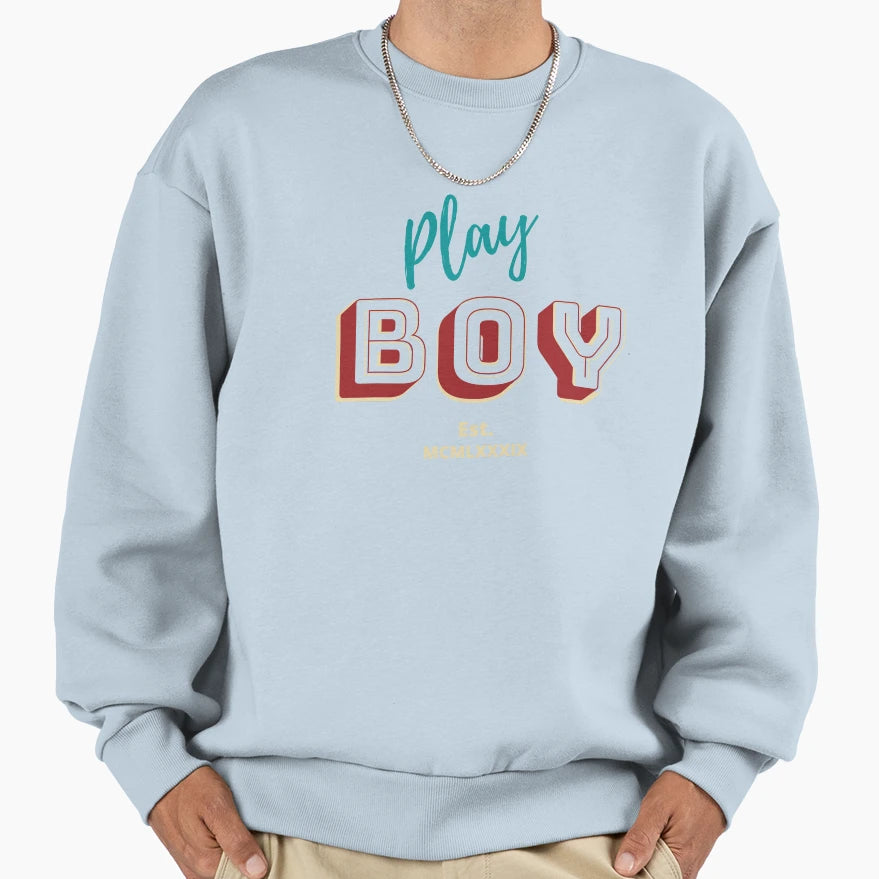 Play Mcmxxix Text Based Sweatshirt - Novelty Apparel Unisex - T-Shirt, Sweatshirt, Hoodie