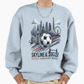 Skyline Soccer London Sweatshirt - Novelty Apparel for Adults - T-Shirt, Sweatshirt, Hoodie