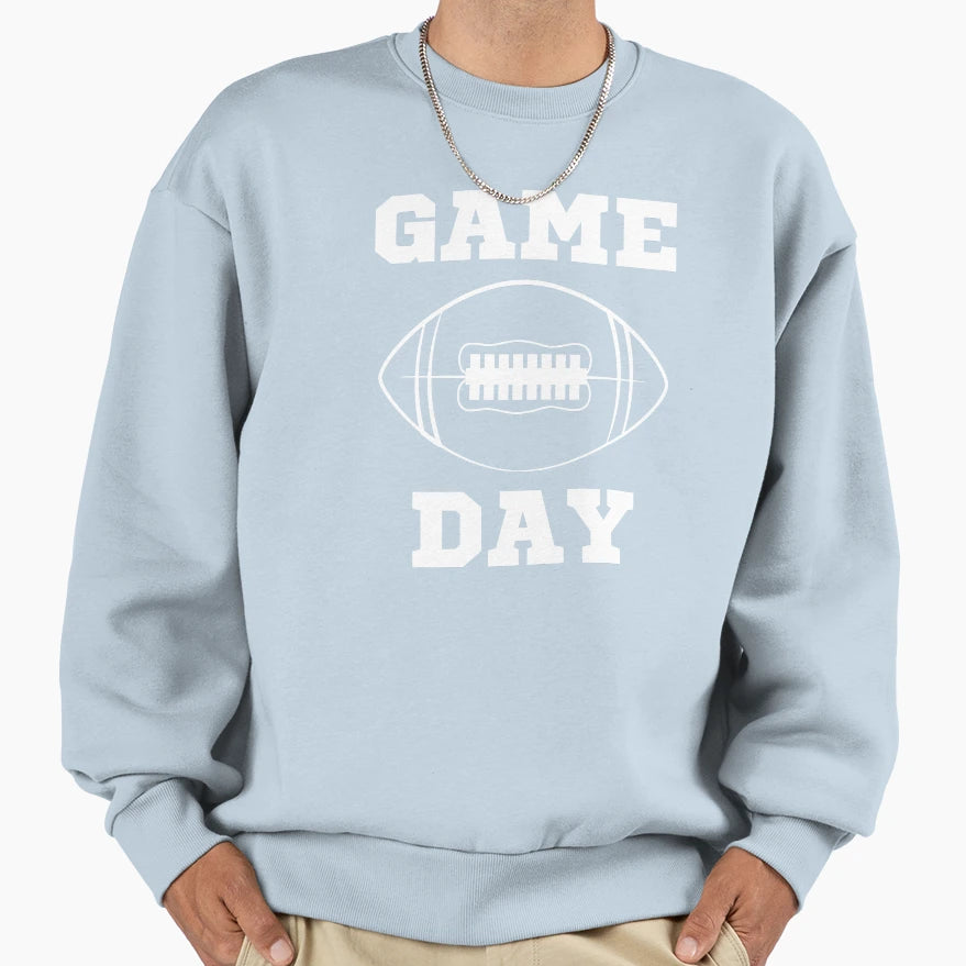 Game Day Sweatshirt - Minimalist Print Unisex - T-Shirt, Sweatshirt, Hoodie