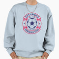 Two Color Football Round Emblem Sweatshirt - Aesthetic Graphic Unisex - T-Shirt, Sweatshirt, Hoodie