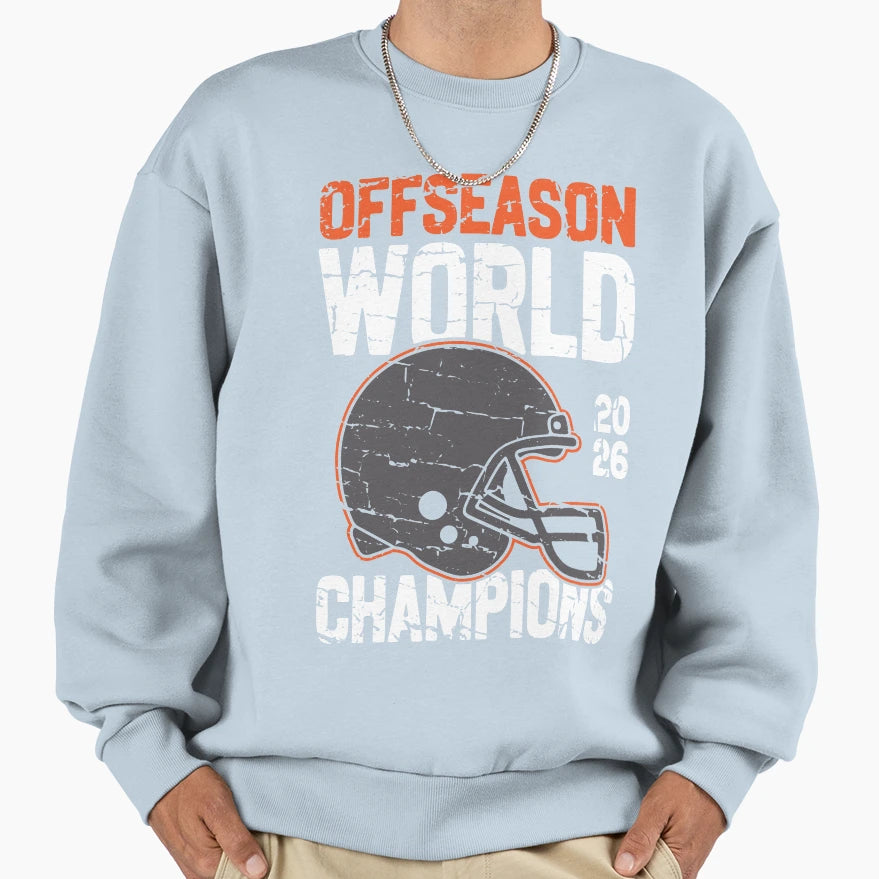 Orange And Brown Game Day Cleveland Sweatshirt - Graphic Print for Adults - T-Shirt, Sweatshirt, Hoodie