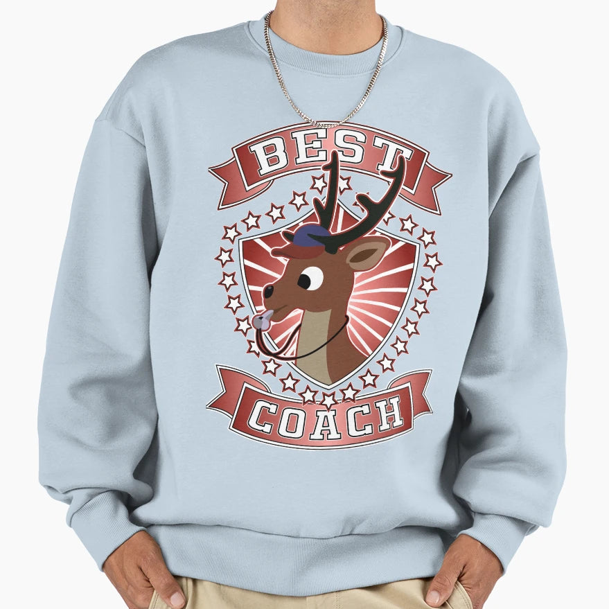Coach Comet Best Coach Sweatshirt - Aesthetic Graphic for Adults - T-Shirt, Sweatshirt, Hoodie