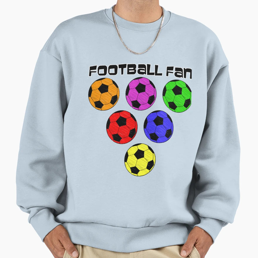 Football Fan Sweatshirt - Unique Graphic for Adults - T-Shirt, Sweatshirt, Hoodie