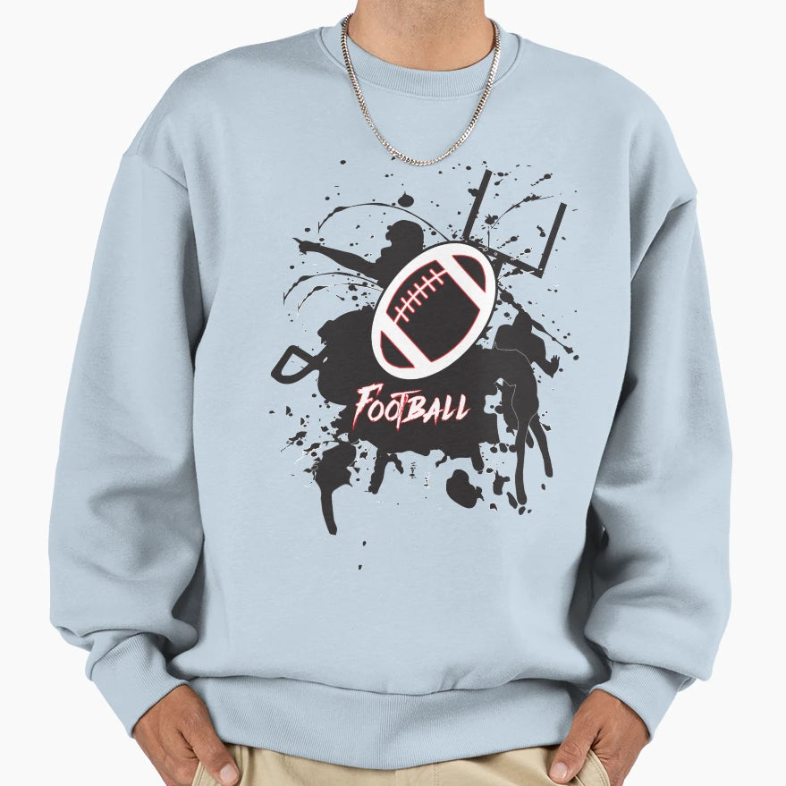 Football Life Sweatshirt - Novelty Apparel Men Women - T-Shirt, Sweatshirt, Hoodie