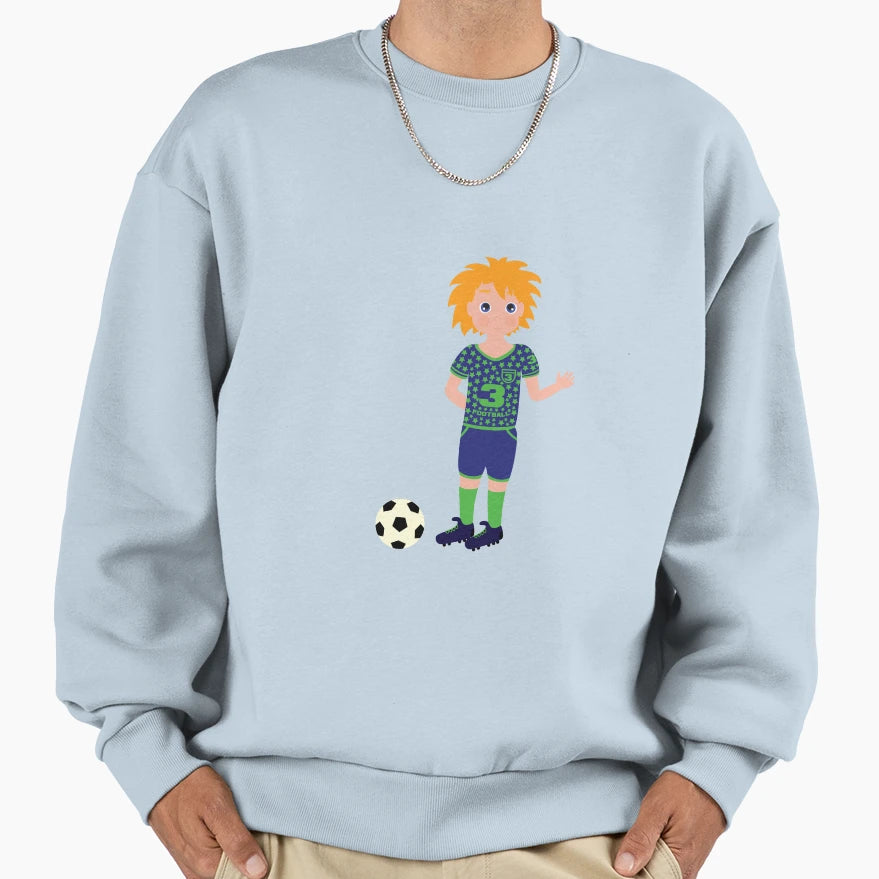 Soccer Sjpzj35 Sweatshirt - Fun Novelty Design for Adults - T-Shirt, Sweatshirt, Hoodie