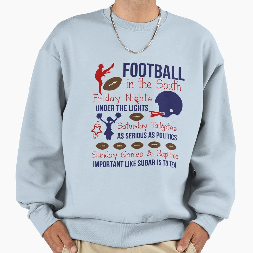 Football South Sweatshirt - Unique Graphic Men Women - T-Shirt, Sweatshirt, Hoodie