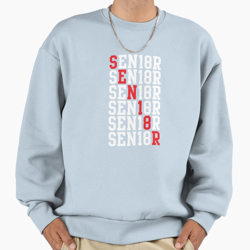 Sen18R Sweatshirt - Aesthetic Graphic for Adults - T-Shirt, Sweatshirt, Hoodie