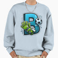 B Best Goalkeeper Sweatshirt - Trendy Graphic for Adults - T-Shirt, Sweatshirt, Hoodie