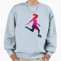 Soccer Player Watercolor T-Shirt - Unique Graphic Unisex - T-Shirt, Sweatshirt, Hoodie