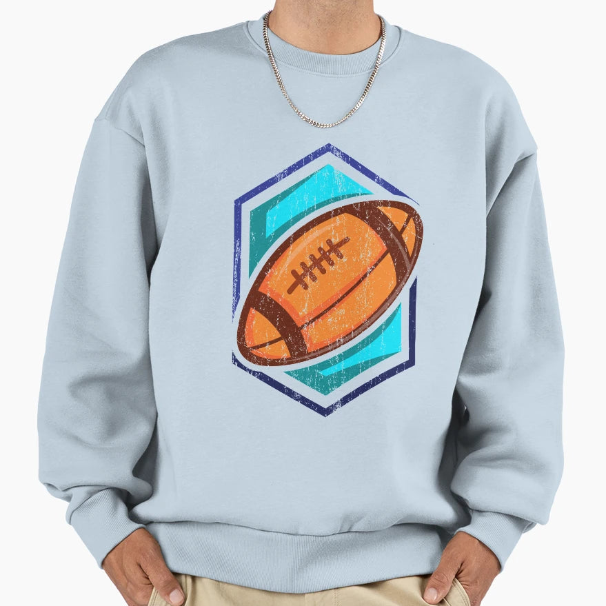 American Football Sweatshirt - Minimalist Print Unisex - T-Shirt, Sweatshirt, Hoodie