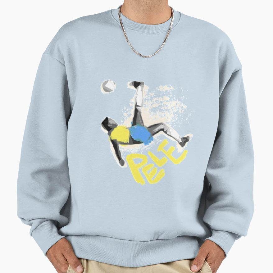 Pele Sweatshirt - Streetwear Style Unisex - T-Shirt, Sweatshirt, Hoodie