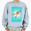 American Football Player Trying To Sweatshirt - Aesthetic Graphic Unisex - T-Shirt, Sweatshirt, Hoodie