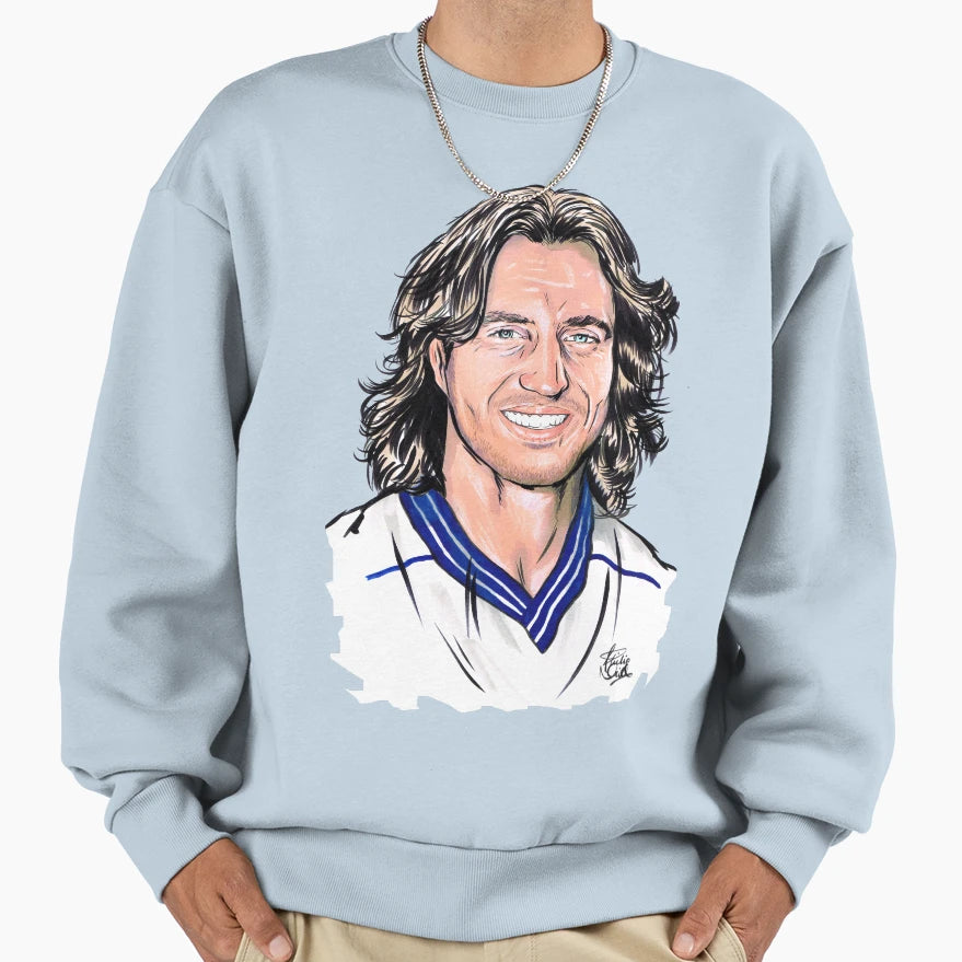 David Ginola Spurs Legend Sweatshirt - Novelty Apparel Men Women - T-Shirt, Sweatshirt, Hoodie