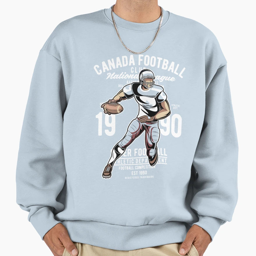 Canada Football Sweatshirt - Graphic Print for Adults - T-Shirt, Sweatshirt, Hoodie