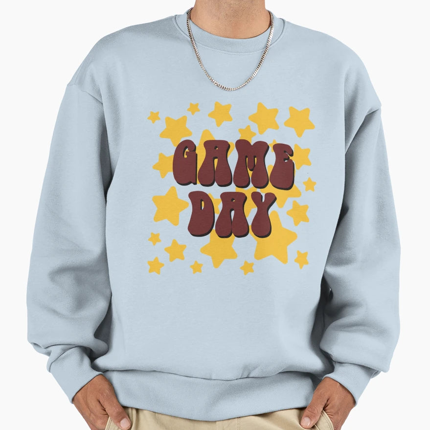 Game Day Sweatshirt - Casual Everyday Wear for Adults - T-Shirt, Sweatshirt, Hoodie
