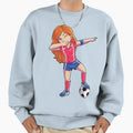 Dabbing Soccer Dab Dance Funny Football T-Shirt - Custom Art Print Unisex - T-Shirt, Sweatshirt, Hoodie